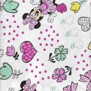 Disney Minnie Mouse Fitted Crib Sheet